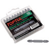 Набор бит 1/4" PH2х65мм двухсторонних 10шт.  TOPTUL GAAW1001