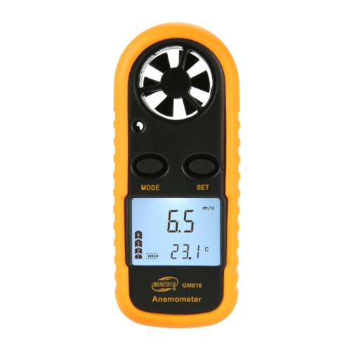 Анемометр 0,1-30м/с, -10-45°C  BENETECH GM816