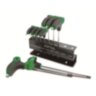 Набор ключей TORX с ручкой L-обр. T10-T50  9ед.  TOPTUL  GAAX0901