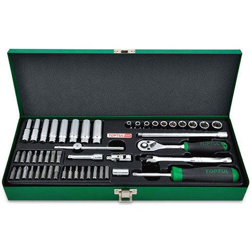Набор инструмента  1/4"  50ед. (12-гр.)  TOPTUL GCAD5004