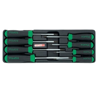 Набор отверток TORX T9-T40  8ед. (в ложементе, тип А)  TOPTUL GAAT0807 для СТО и автосервиса, цена, купить, Киев