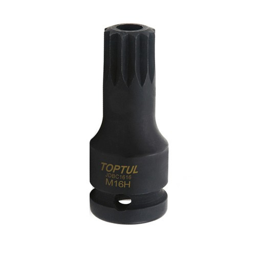 Головка для маслосливной пробки VW, AUDI (M16H) L60mm  TOPTUL JDBC1616