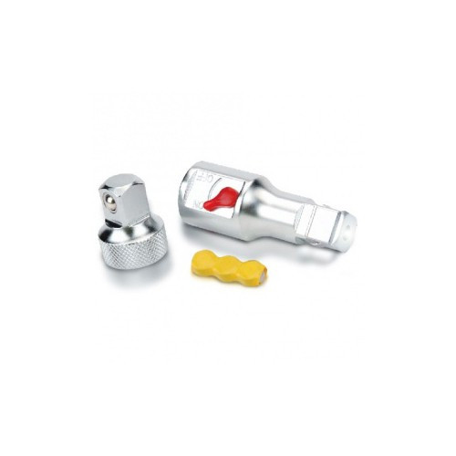 Переходник-удлинитель 1/2"х1/2" с подсв. + переходник  TOPTUL GBAR0205