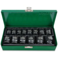 Набор головок ударных дюймовых 1/2" 3/8...1-1/4  14ед.  TOPTUL GEAD1401