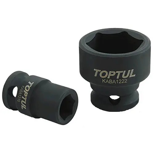 Головка торцевая ударная 1/2" 23мм TOPTUL KABA1623 Головка торцевая ударная 1/2" 23мм TOPTUL KABA1623