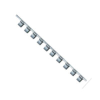 Держатель для головок (планка) 3/8"*560*16PCS  TOPTUL BKAC1216