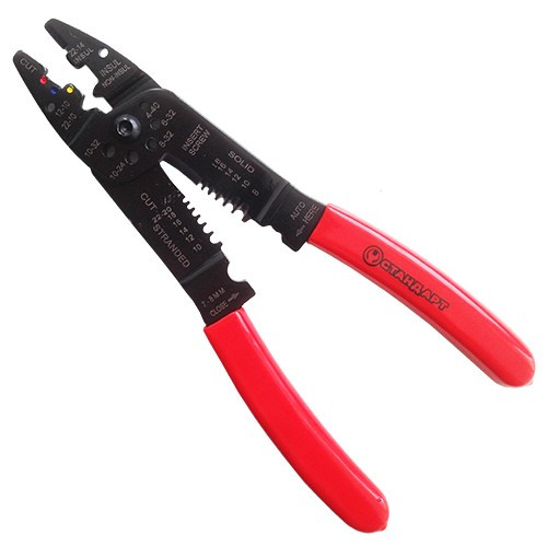 Клещи для обжимки клемм и снятия изоляции, 8.5" СТАНДАРТ  PLM0850