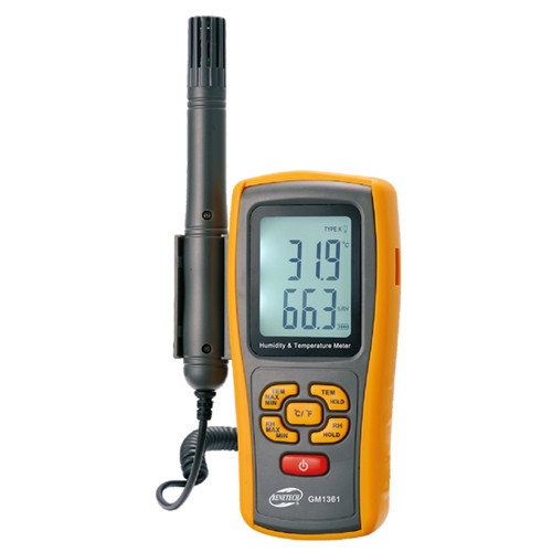 Термогигрометр, термопара 0-100%, -10-50°C  BENETECH GM1361