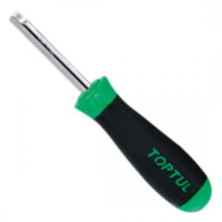 Вороток-отвертка 1/4" 135мм (резиновая ручка)  TOPTUL CAIP0814