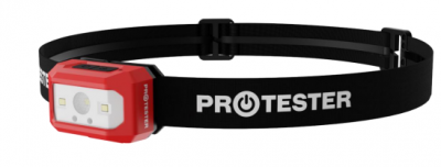 Ліхтар налобний світлодіодний (LED) акумуляторний із сенсором (Made in GERMANY) PROTESTER HL-0204 для СТО та автосервісу, ціна, купити, Київ