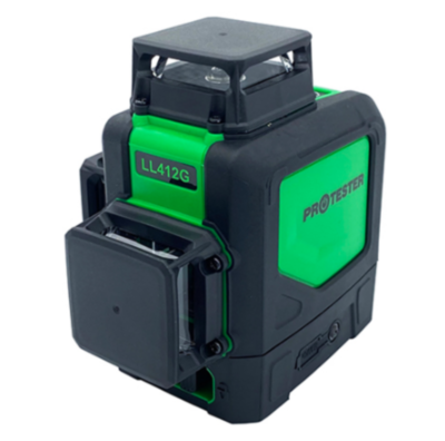Професійний лазерний рівень PREMIUM, 4x360°(LCD, Bluetooth, ДК, зелений промінь) PROTESTER LL516G для СТО та автосервісу, ціна, купити, Київ