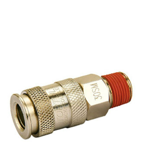 Быcтpopaзъёмнoe coeдинeниe 1/2" внeшняя peзьбa KA40SM2E TOPTUL
