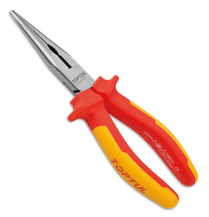 Плоскогубцы с удлиненными губками 6" 1000V VDE (chrome molybdenum) DGCB2206 TOPTUL